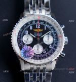 Swiss Replica Breitling Old Navitimer Stainless Steel Watch 7750 Movement